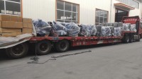 東北客戶柴油機裝車發(fā)貨